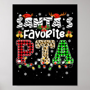 Póster Terapia física favorita de los Navidades de la APP