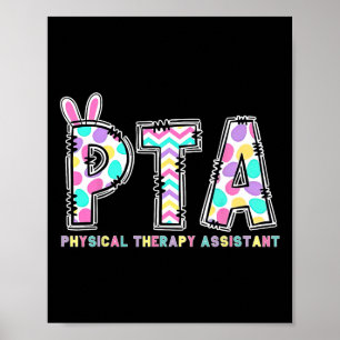 Póster Terapia Física Pta Terapia De Pascua De Pascua Par