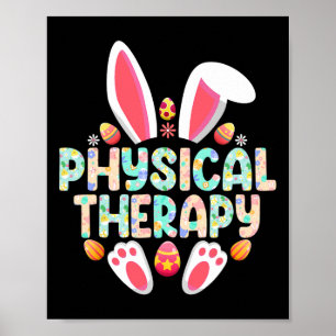 Póster Terapia Física Terapia Easter Bunny