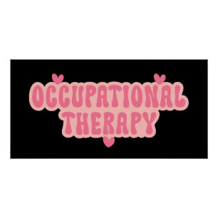 Póster Terapia ocupacional
