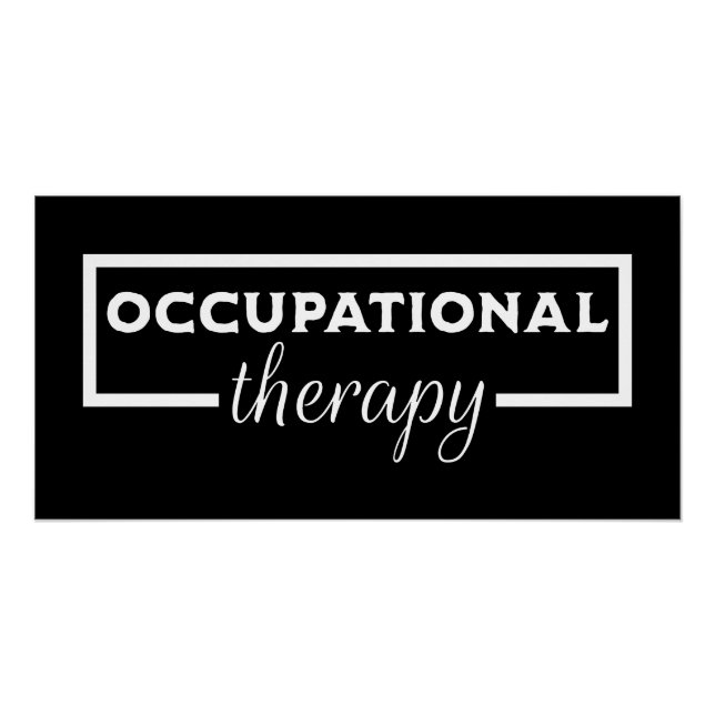 Póster Terapia ocupacional (Anverso)