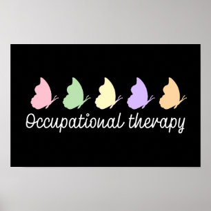 Póster Terapia Ocupacional A Corazón Aburrido