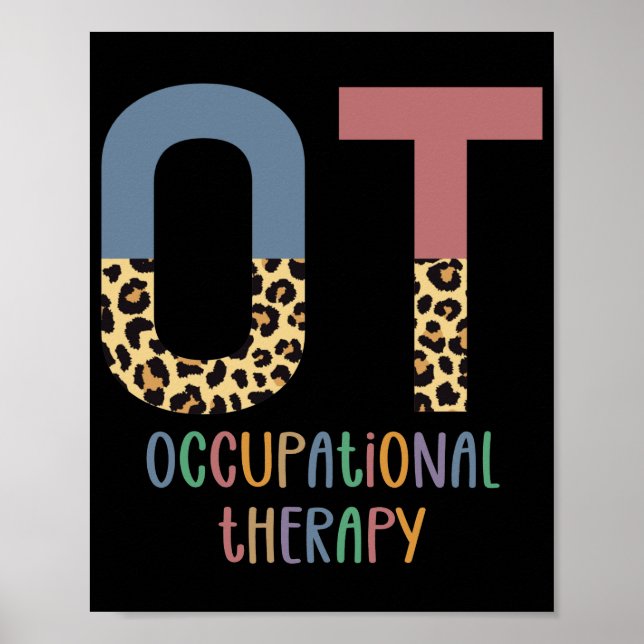 Póster Terapia Ocupacional A Futuro Chita De Regalos (Frente)