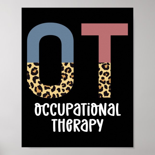 Póster Terapia Ocupacional A Futuro Chita De Regalos (Frente)