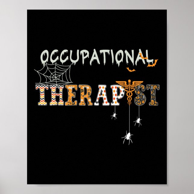 Póster Terapia Ocupacional Halloween Ota Sp (Frente)