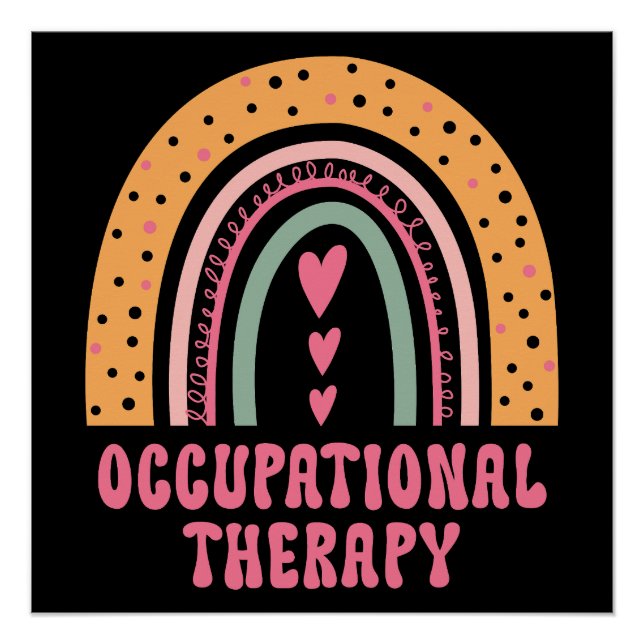 Póster Terapia ocupacional - Terapia ocupacional (Anverso)