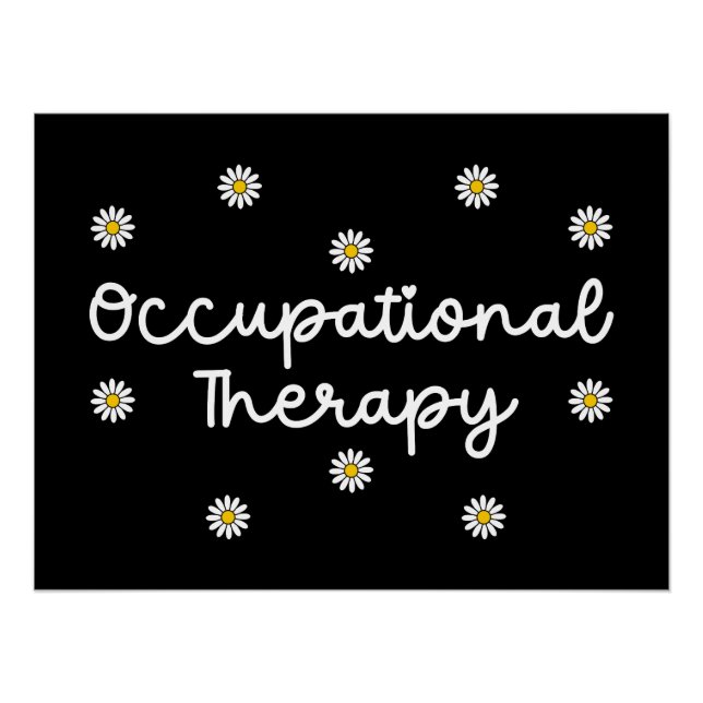 Póster Terapia ocupacional - Terapia ocupacional (Anverso)
