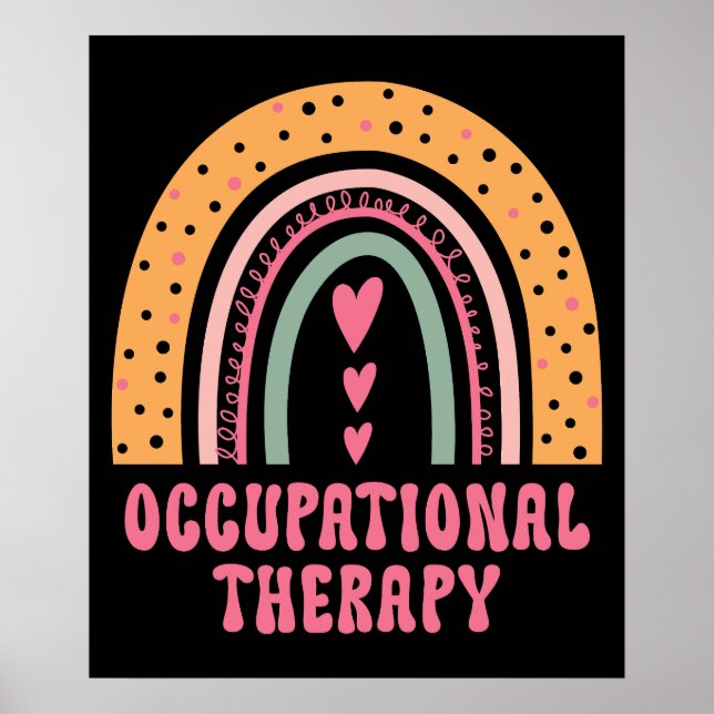 Póster Terapia ocupacional - Terapia ocupacional (Frente)