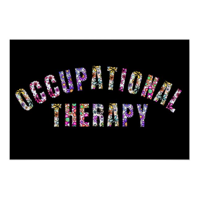 Póster Terapia ocupacional - Terapia ocupacional (Anverso)
