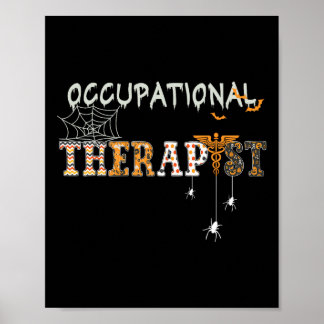 Póster Terapia Ocupacional Terapia Ocupacional Halloween