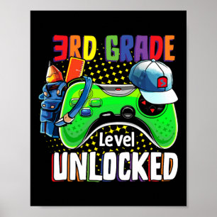 Póster Tercer Grado Desbloqueada Ck To School Video Game