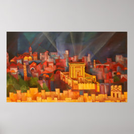Póster Tercer templo de Jerusalén