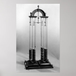 Póster Terciopelo voltaico hecho para Jacques Alexandre C