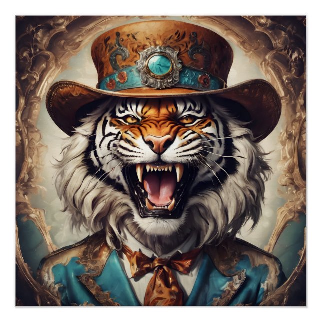 Póster Terence the Tiger (Anverso)