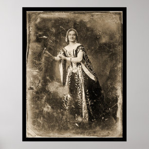 Póster Teresa Truffi Daguerreotype 1848