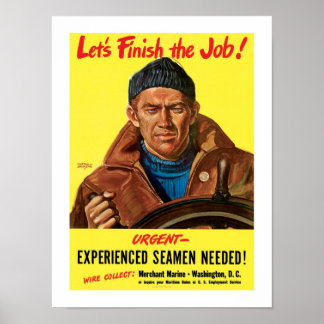 Póster ¡Termina El Trabajo!