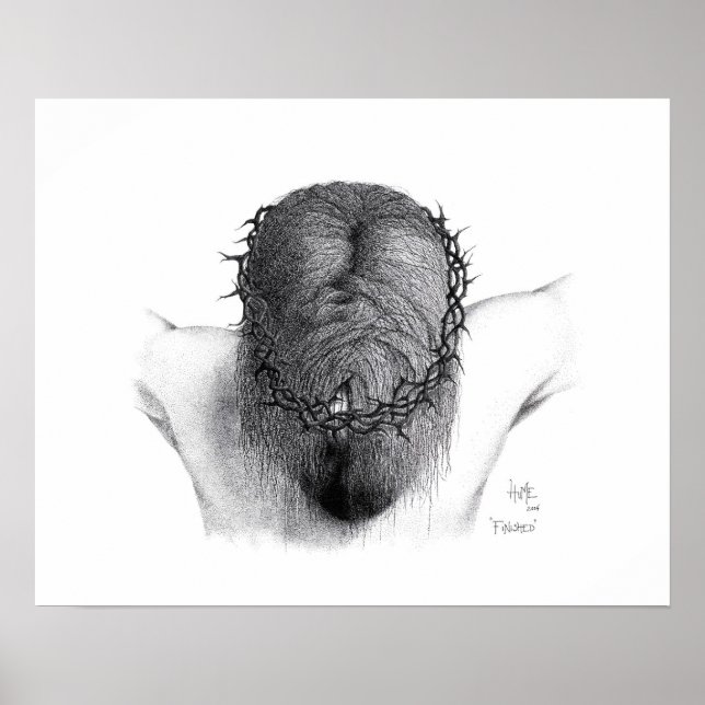 Póster "Terminado" - puntillismo (Frente)