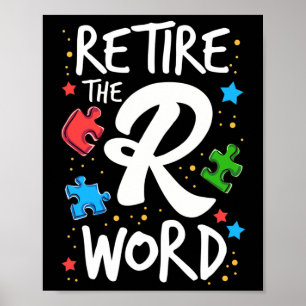 Póster Terminar con el artículo especial de ayuda para la