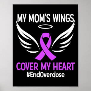 Póster Terminar con la sobredosis Las alas de mi madre cu