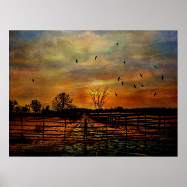 Póster Terminar el otoño (Frente)