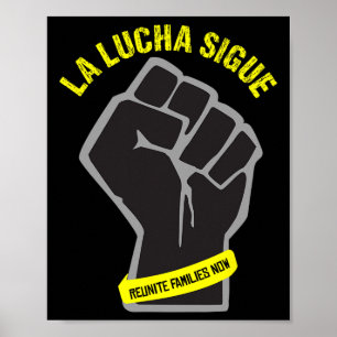 Póster Terminar la separación familiar La lucha sigue la 