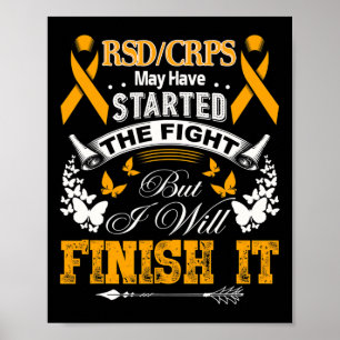 Póster Terminaré Con La Conciencia De Rsd Crps