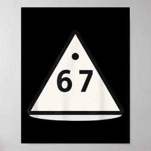 Póster Términos 6 y 7 coincidentes Disfraz de grupo de 67