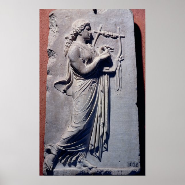 Póster Terpsichore, la musa del baile y la canción (Frente)