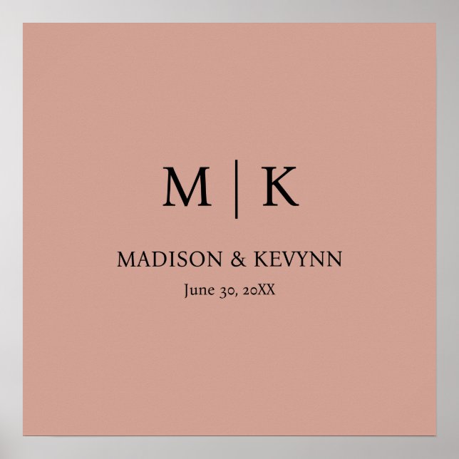 Póster Terracotta Boda (Frente)