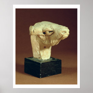 Póster Terracotta camel head, Mohenjodaro, 2300-1750 BC