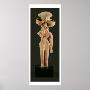 Póster Terracotta Mother Goddess, Mohenjodaro, 2300-1750