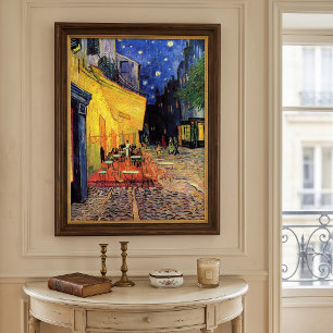Póster Terraza de Café por la Noche por Vincent van Gogh