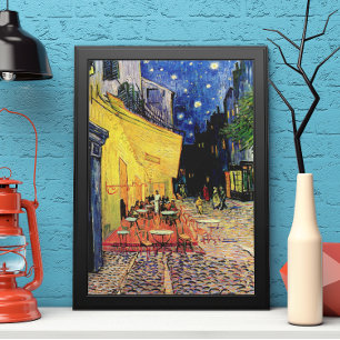 Póster Terraza de Café por la Noche por Vincent van Gogh