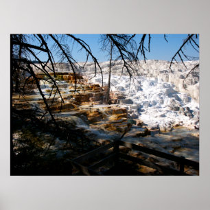 Póster Terraza de piedra caliza Mammoterapia Primavera ca