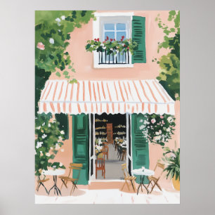 Póster Terraza tranquila en Roma