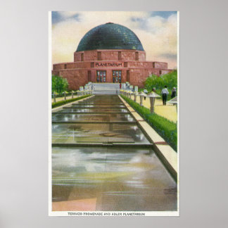 Póster Terrazo Vista del Paseo Marítimo de Adler Planetar