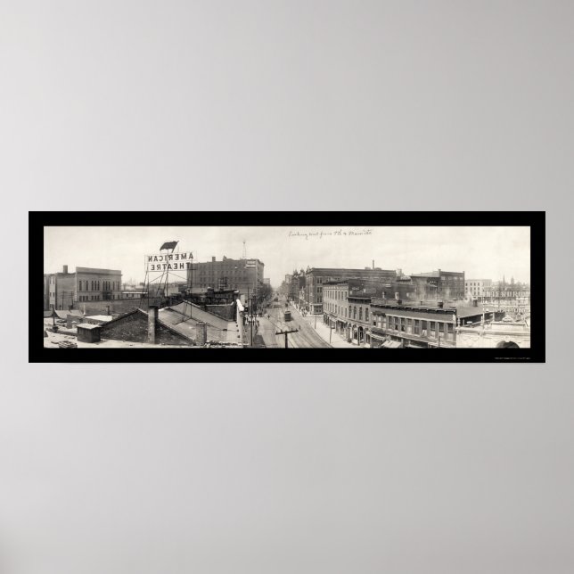 Póster Terre Haute, IN Photo 1913 (Frente)