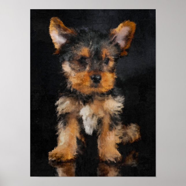 Póster Terrier de Yorkshire (Frente)