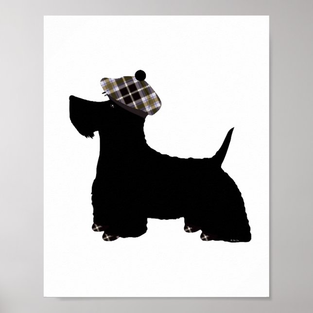 Póster Terrier escocés (Frente)