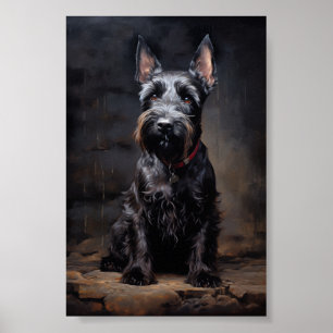 Póster Terrier escocés
