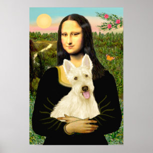 Póster Terrier Escocés (W5) - MonaLisa