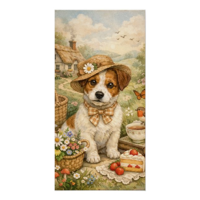 Póster Terrier Jack Russel (Anverso)
