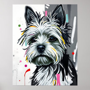 Póster Terrier Pup