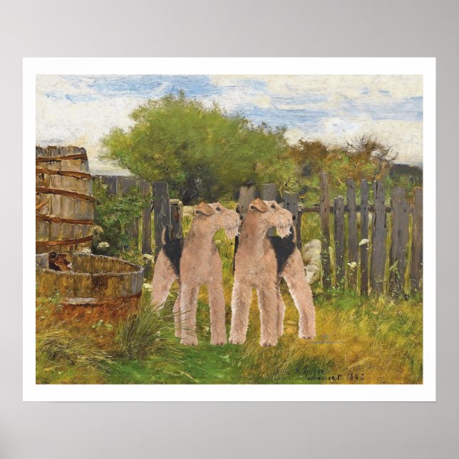 Póster Terriers en la Granja (Frente)