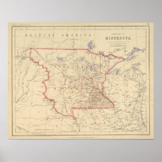 Póster Territorio de Minnesota