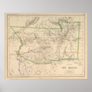 Póster Territorio de New México