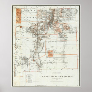 Póster Territorio De Nuevo México