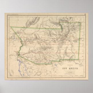 Póster Territorio de Nuevo México