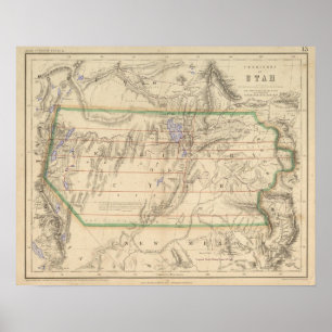 Póster Territorio de Utah