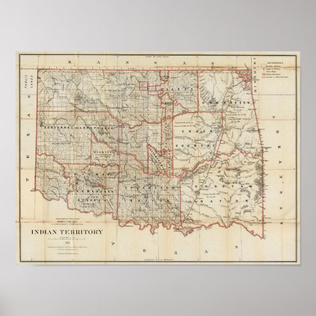 Póster Territorio Indio (Frente)